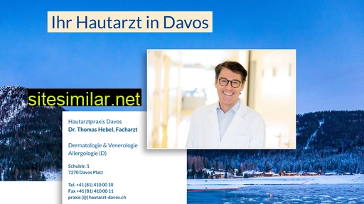 hautarzt-davos.ch alternative sites