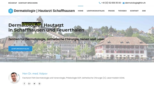 hautarzt-schaffhausen.ch alternative sites