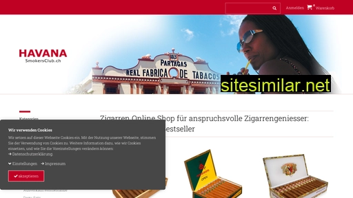 havanna-smokers-club.ch alternative sites
