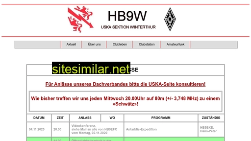 hb9w.ch alternative sites
