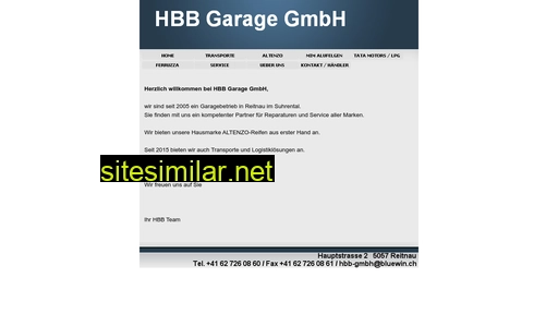 hbb-garage.ch alternative sites