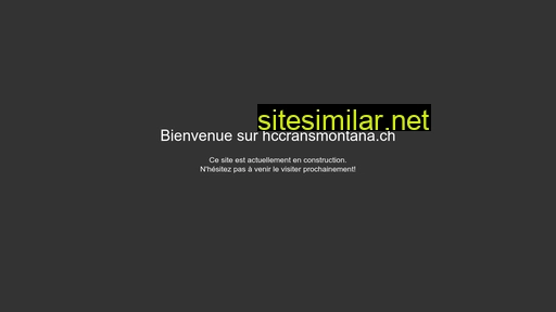 hccransmontana.ch alternative sites