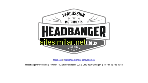 headbanger-percussion.ch alternative sites