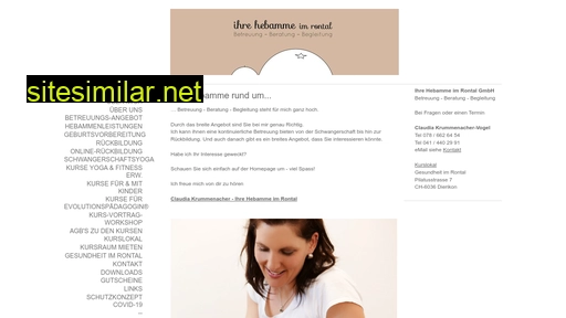 hebamme-rontal.ch alternative sites