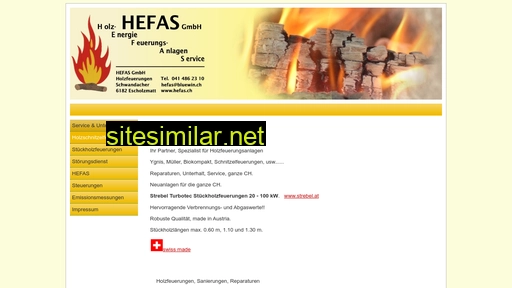 hefas.ch alternative sites