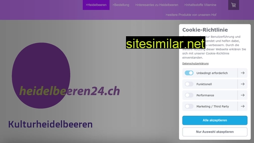 heidelbeeren24.ch alternative sites