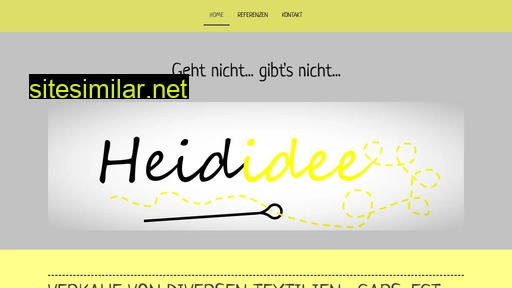 heididee.ch alternative sites