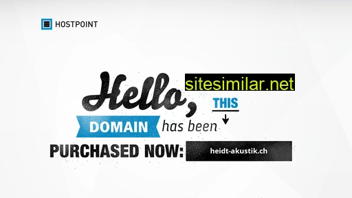 heidt-akustik.ch alternative sites