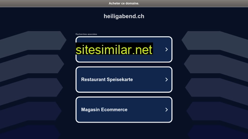 heiligabend.ch alternative sites
