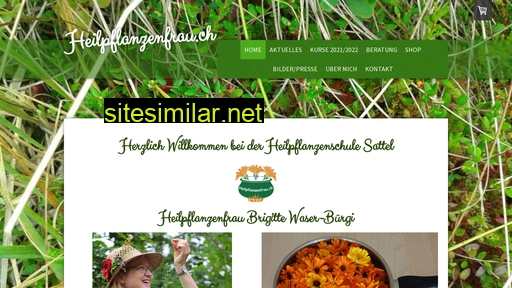 Heilpflanzenfrau similar sites