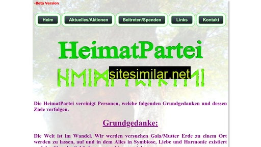 heimatpartei.ch alternative sites