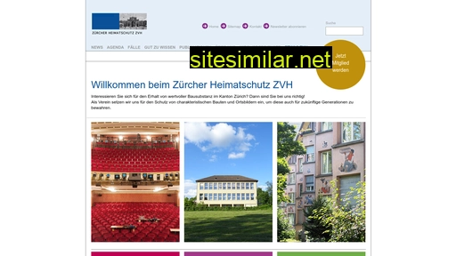 heimatschutzverein-zuerich.ch alternative sites