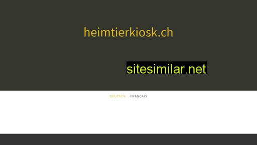 heimtierkiosk.ch alternative sites