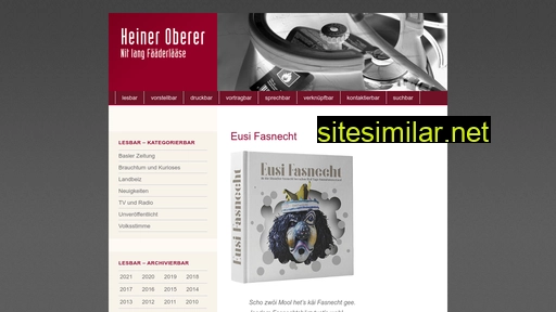 heiner-oberer.ch alternative sites
