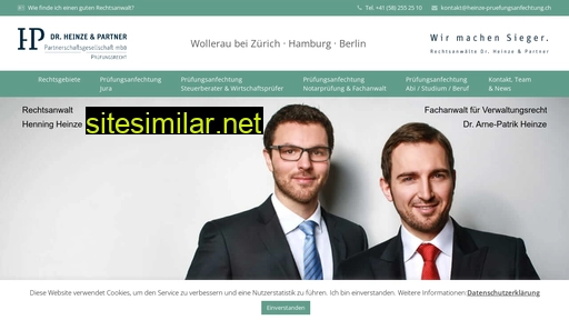 heinze-pruefungsanfechtung.ch alternative sites