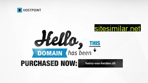 heinz-von-heiden.ch alternative sites