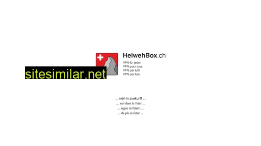 heiwehbox.ch alternative sites