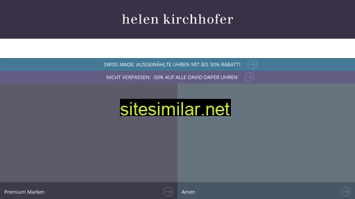 helenkirchhofer.ch alternative sites