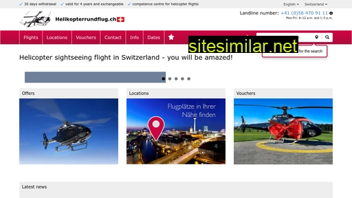 helicopterflight.ch alternative sites