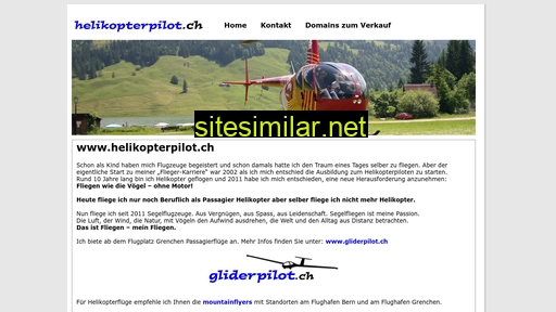 helikopterpilot.ch alternative sites