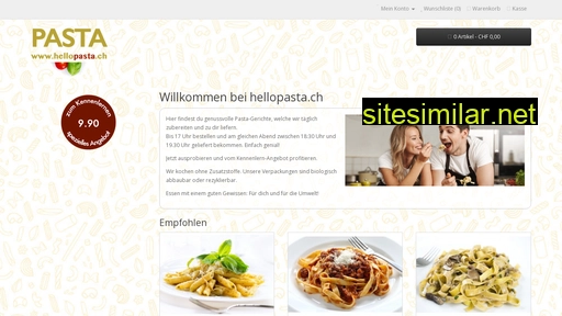 hellopasta.ch alternative sites