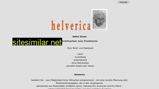 Helverica similar sites