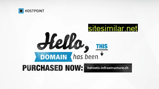 Helvetic-infrastructure similar sites