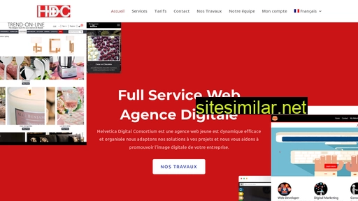 Helvetica-agency similar sites