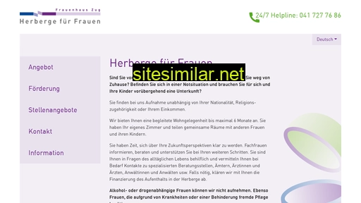 herbergefuerfrauen.ch alternative sites