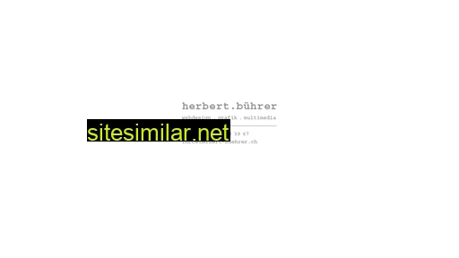 herbert-buehrer.ch alternative sites