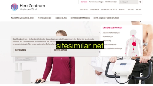 herzzentrum.ch alternative sites