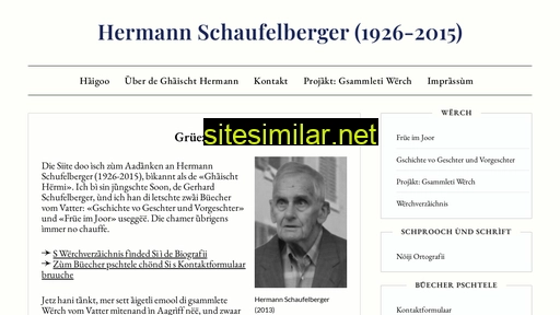 hermann-schaufelberger.ch alternative sites