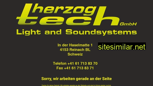 herzogtech.ch alternative sites