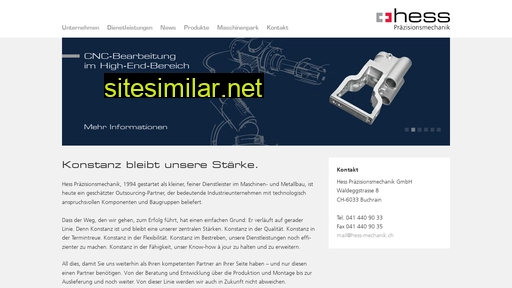 hess-mechanik.ch alternative sites