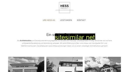 hessproject.ch alternative sites