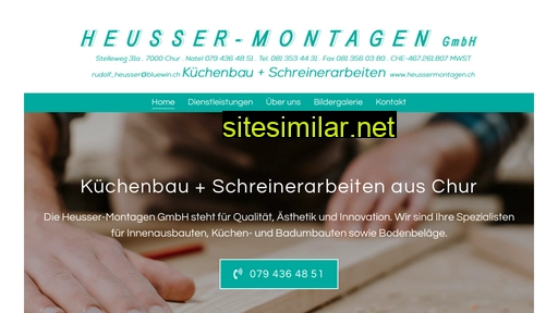 heussermontagen.ch alternative sites