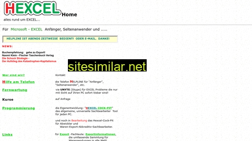hexcel.ch alternative sites
