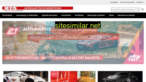 hexis-swiss.ch alternative sites