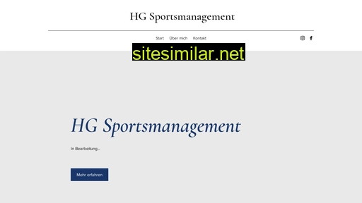 hgsportsmanagement.ch alternative sites