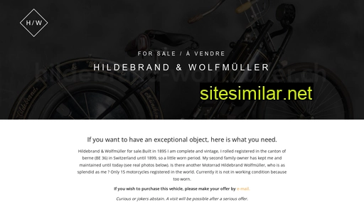 hildebrand-wolfmuller.ch alternative sites
