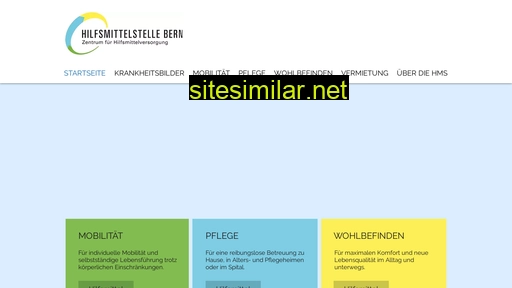 hilfsmittelzentrum-bern.ch alternative sites