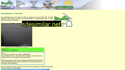 hinterbergen.ch alternative sites