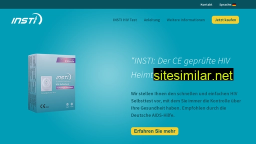 hivselbsttest.ch alternative sites