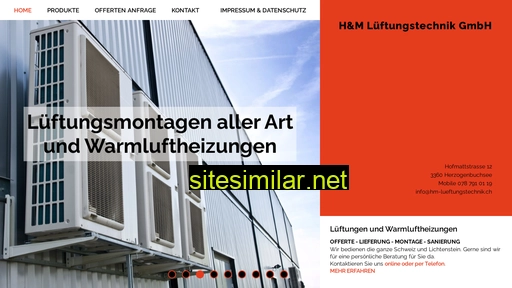 hm-lueftungstechnik.ch alternative sites