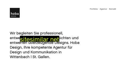 hobadesign.ch alternative sites
