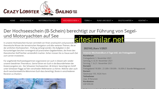 hochseebschein.ch alternative sites
