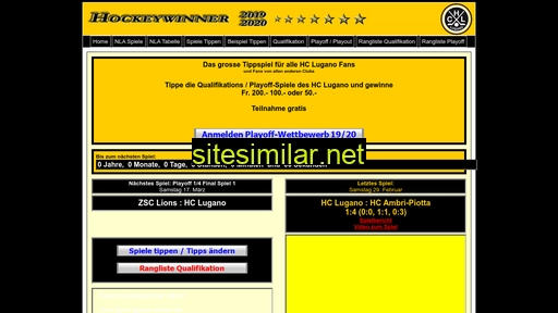 hockeywinner.ch alternative sites