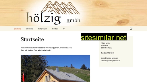 hoelzig-gmbh.ch alternative sites