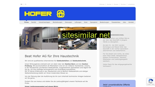 Hofer-ag similar sites
