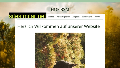 Hof-rsm similar sites